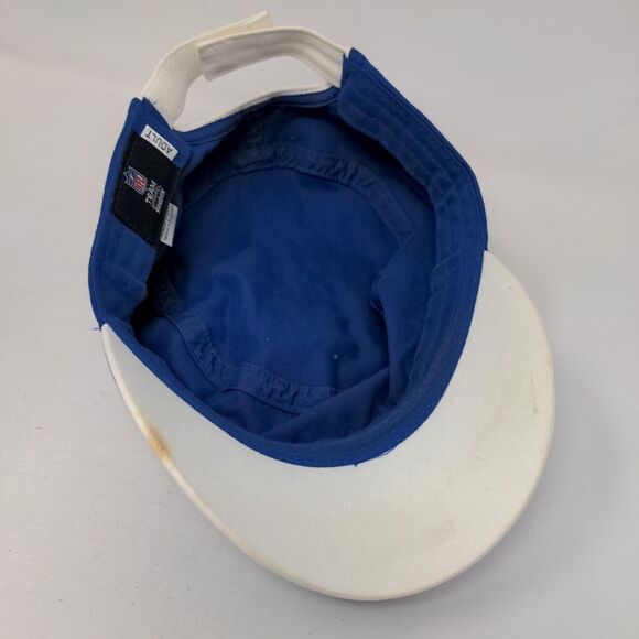 Reebok NFL Indianapolis Colts Strapback Cap Hat Blue White OSFA Embroidered - Picture 6 of 8